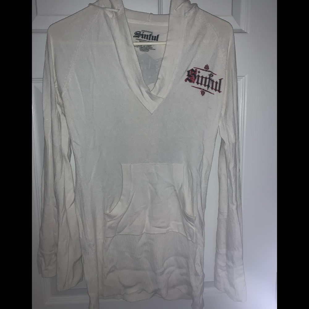 Sinful long sleeve shirt with details